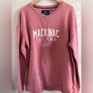 Valani Mackinac Island embroidered crewmen’s size Large